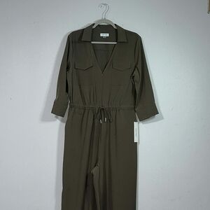 Calvin Klein Olive Jumpsuit